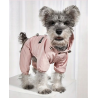 Różowa kurtka przeciwdeszczowa dla psa Rainy Paw Pink | Łapka w stylu