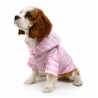 Różowo-biała koszulka polo dla psa Pink Polo Paw | Łapka w stylu